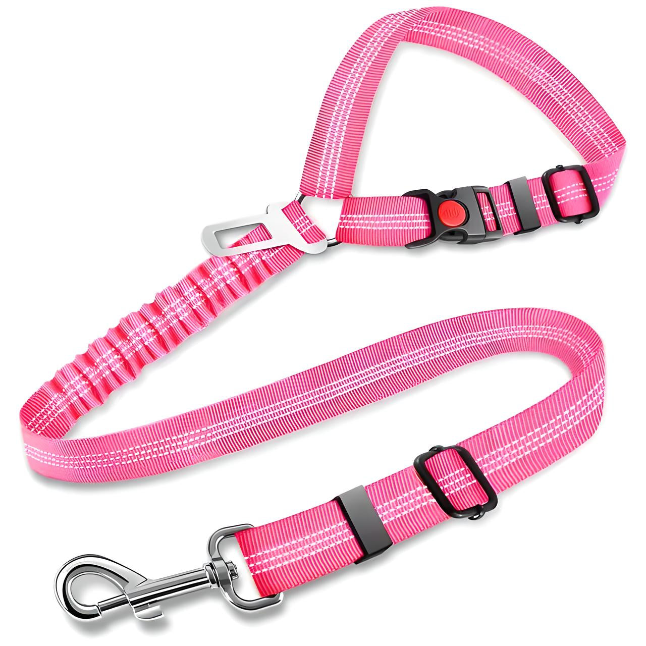 Lockleash: 2-in-1 Pet Leash and Seatbelt