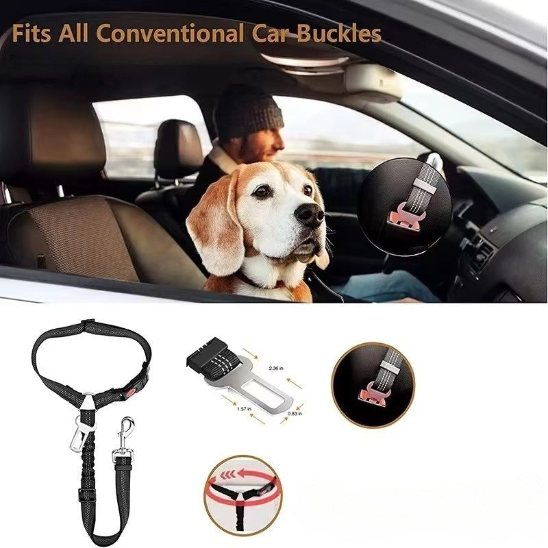 Lockleash: 2-in-1 Pet Leash and Seatbelt