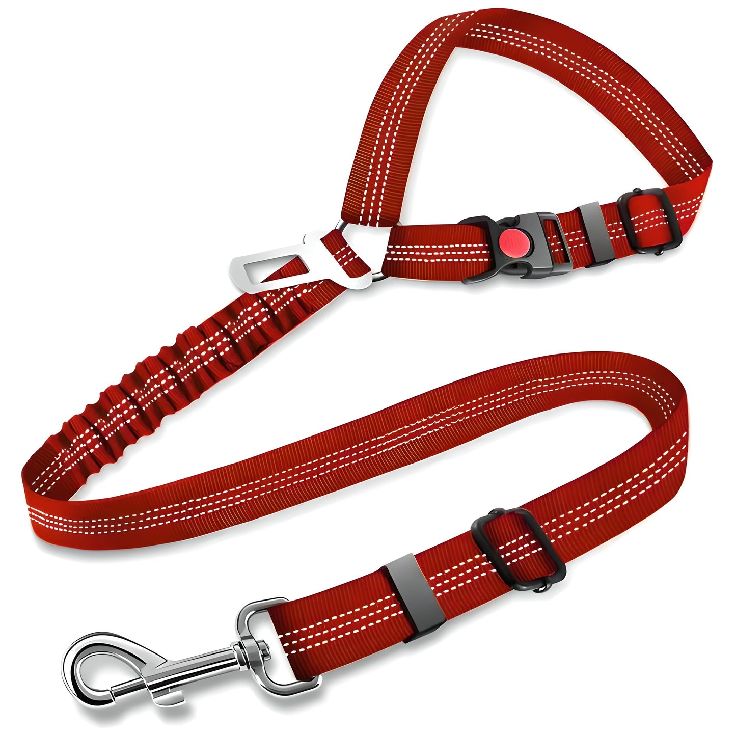 Lockleash: 2-in-1 Pet Leash and Seatbelt